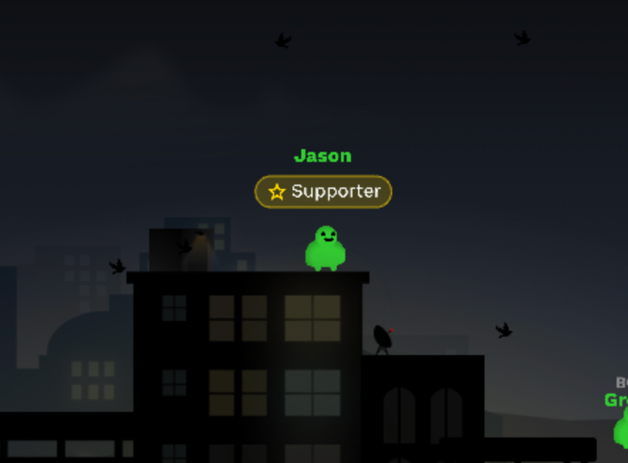 PerfectHue Supporter Badge in Arena